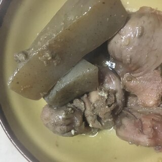 酒の肴：砂肝こんにゃく煮